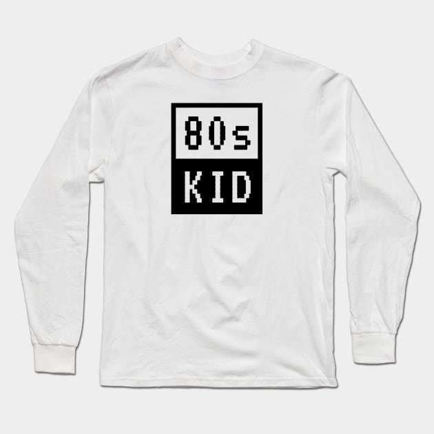 80s KID Long Sleeve T-Shirt by authenticabrands